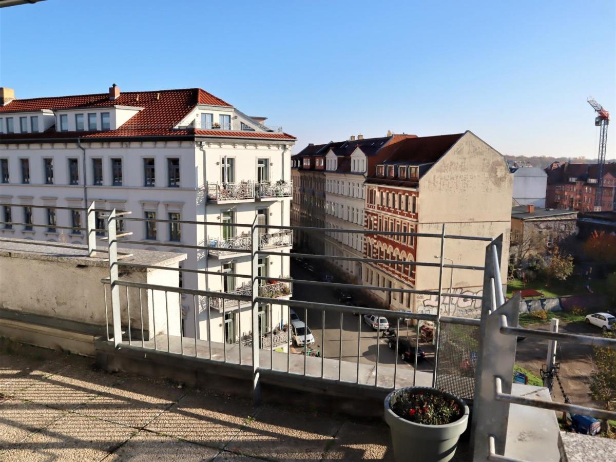Exklusive Wohnung Mit Dachterrasse In Schleussig Лайпциг Екстериор снимка